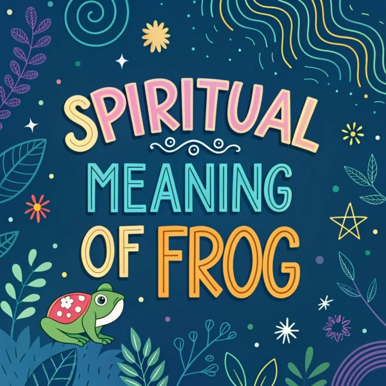 The Spiritual Meaning of Frog: 13 Symbolisms and Insights