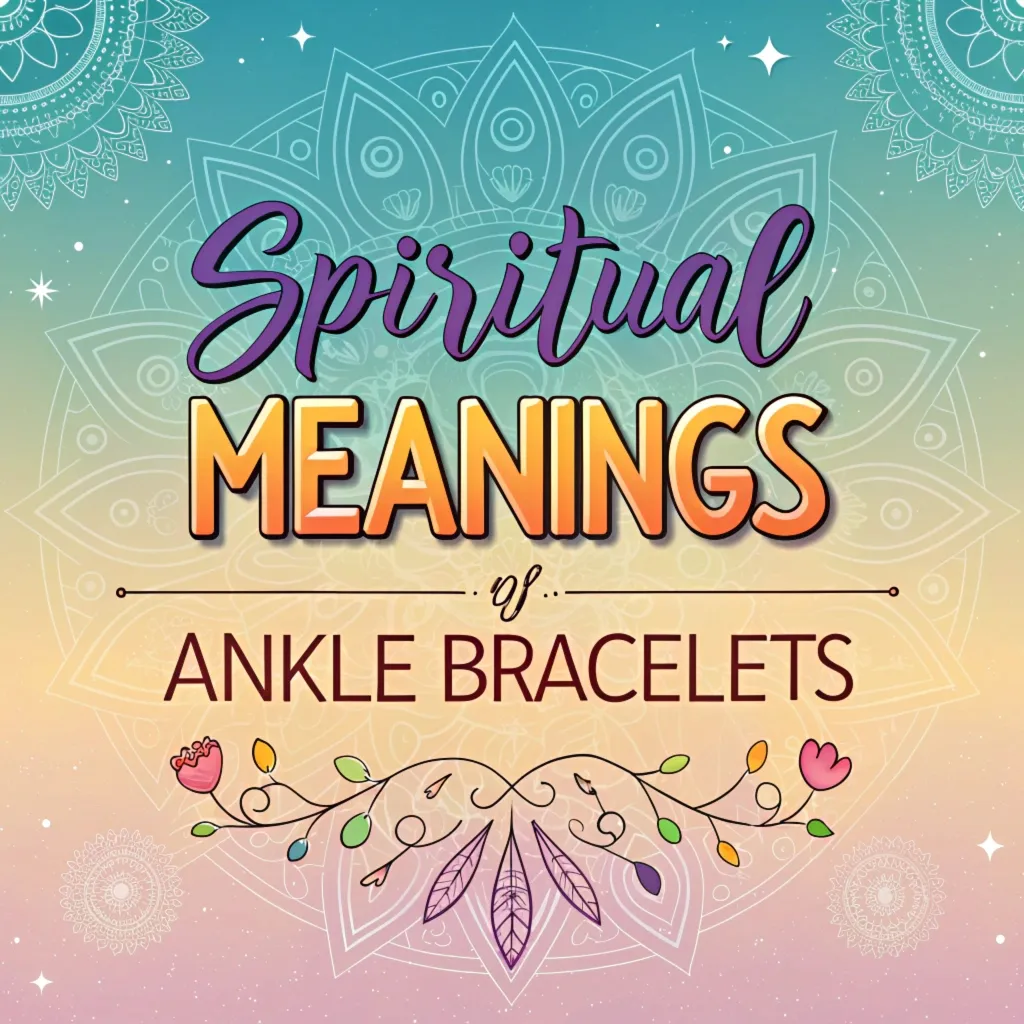 14 Spiritual Meanings of Ankle Bracelets: Ancient Wisdom