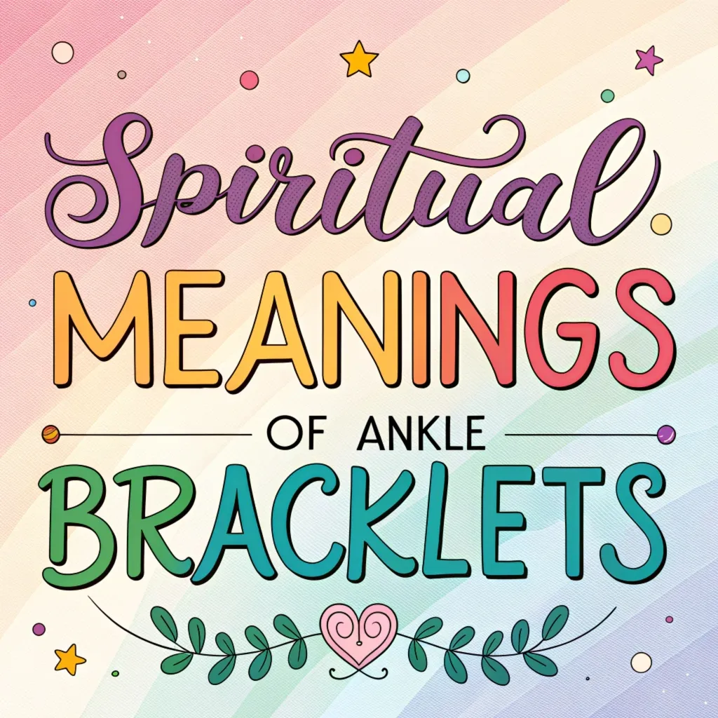 14 Spiritual Meanings of Ankle Bracelets: Ancient Wisdom