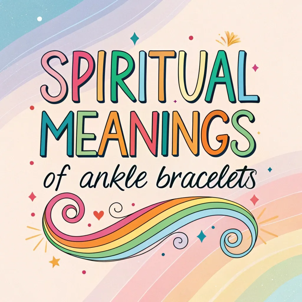 14 Spiritual Meanings of Ankle Bracelets: Ancient Wisdom