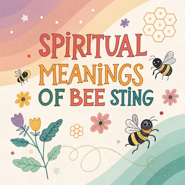 13 Spiritual Meanings of Bee Sting: Buzz About Bee Stings