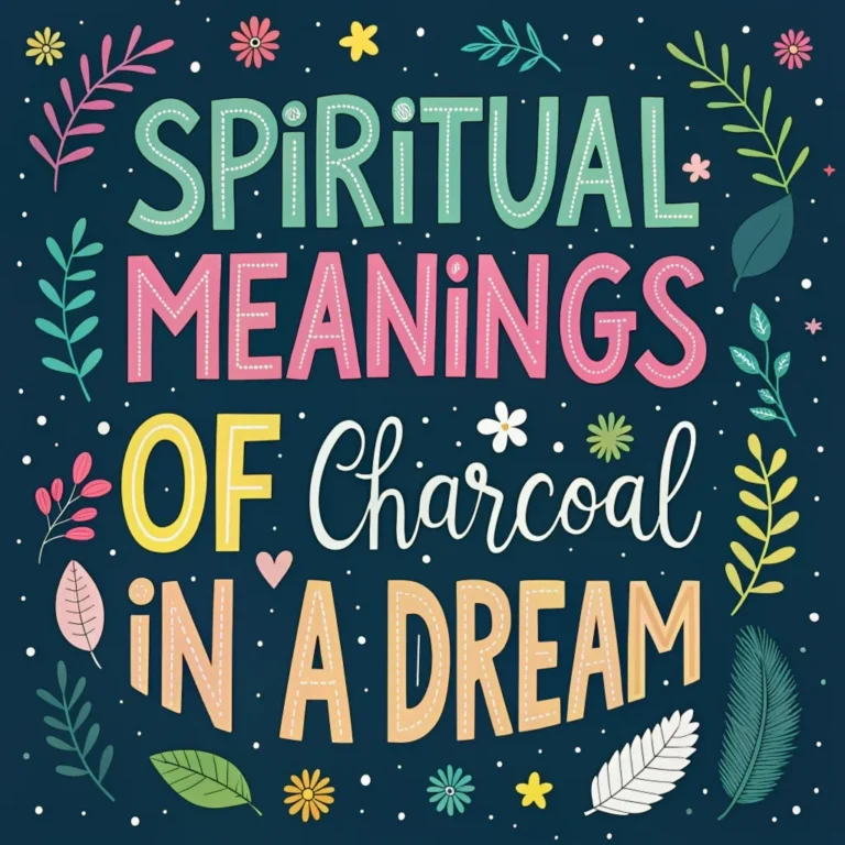 16 Spiritual Meanings of Charcoal in a Dream: Hidden Messages