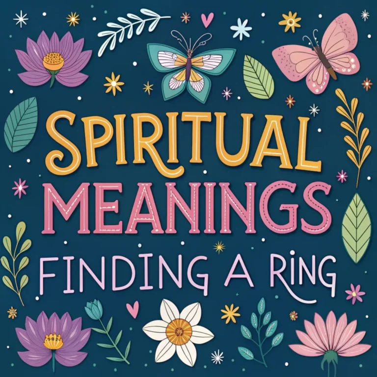 16 Spiritual Meanings of Finding a Ring:  Divine Messages