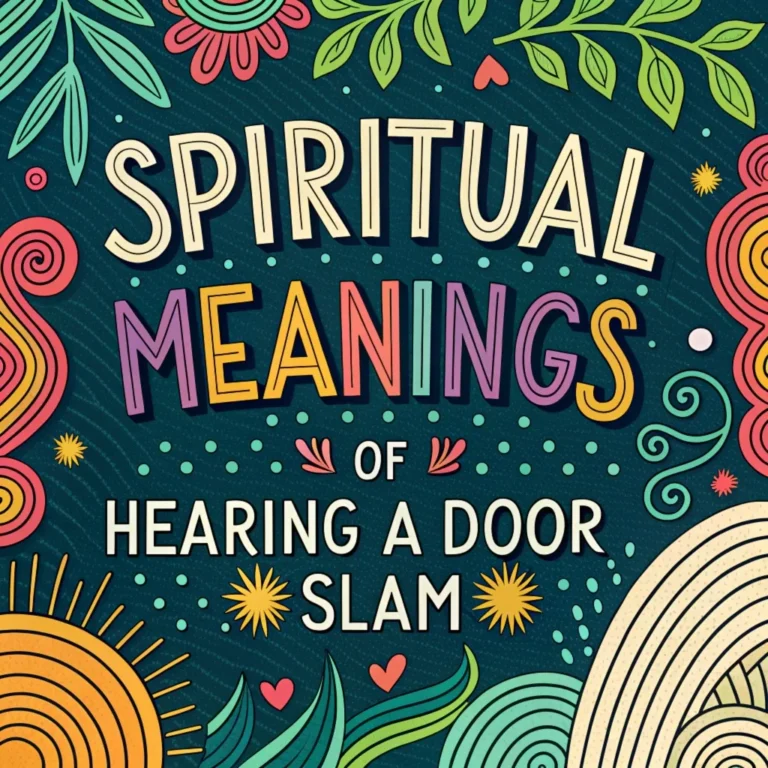 16 Spiritual Meanings of Hearing a Door Slam:  Read Insights