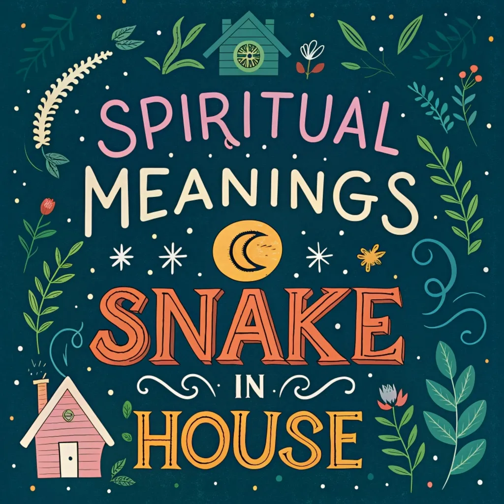 11 Spiritual Meanings of Finding a Snake in Your House