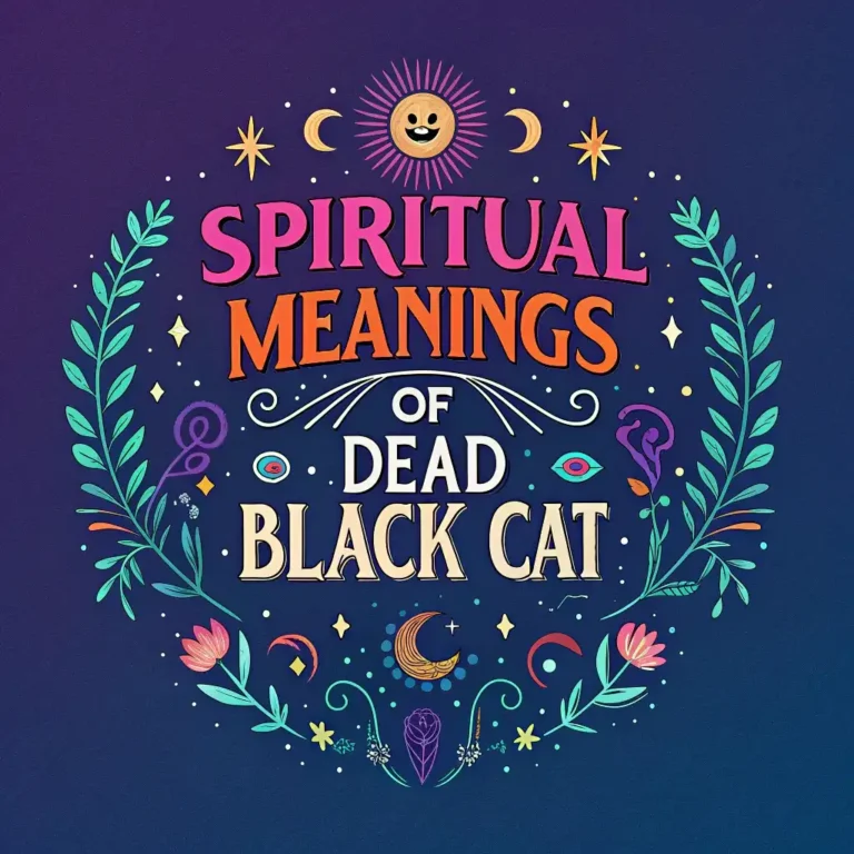 Spiritual Meanings of Dead Black Cat: 10 Sacred Messages